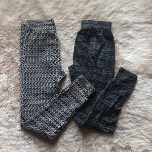 Lot of 2 leggings